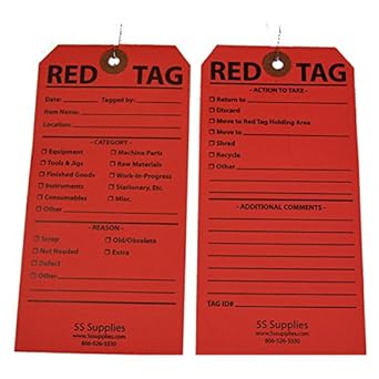 red tag